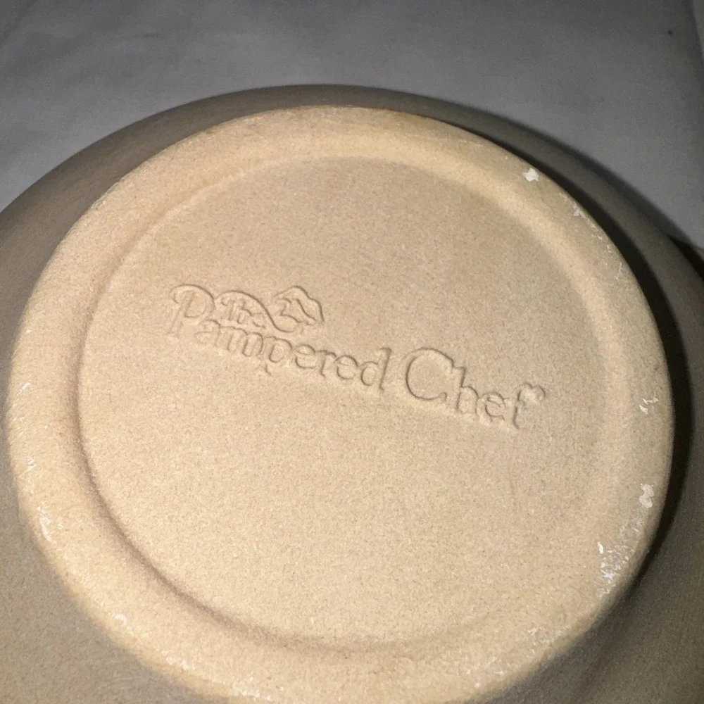 The‎ Pampered Chef Stoneware Microware Double Egg Cooker Nice Quick 5142